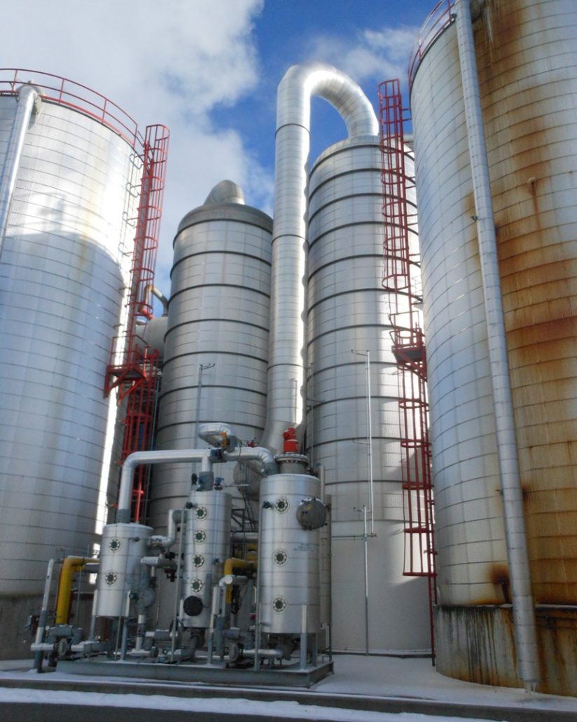 ethanol plant reduced